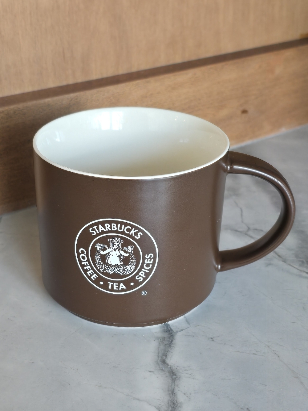 Starbucks First Store Pike Place Market Mug Mermaid Brown Coffee Cup